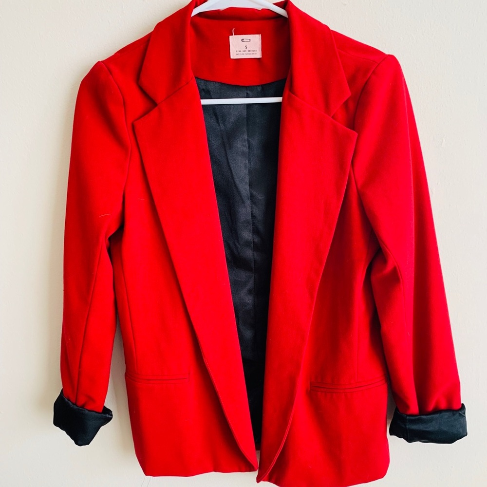 Red blazer - Picture 4 of 5